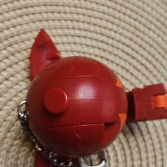 Bakugan Dragonoid Red Pyrus Drago Mega Keychain Battle Brawlers