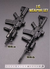 1:6 Scale HK416 M4 Plastic Assault Rifle Weapon Gun Fit 12” Soldier Figure