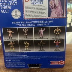 LJN WWE Superstars Series 2 Jesse The Body Ventura Blue Card Variant By Mattel