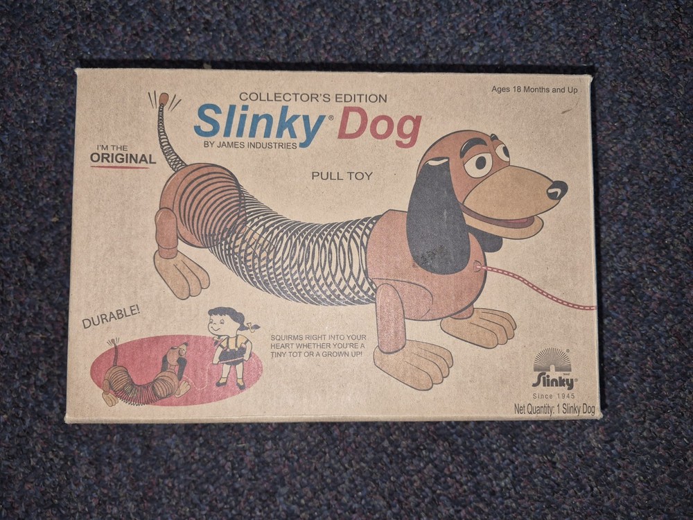 Collector’s Edition Original Slinky Dog Pull Toy -Unused-