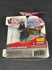 Star Wars The Clone Wars CW45 Darth Sidious – VERY RARE See Description