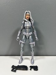 Marvel Legends Silver Sable Action Figure Complete Kingpin BAF 2019 Hasbro