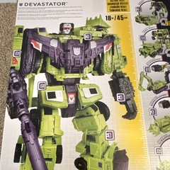 Hasbro Transformers Combiner Wars Devastator Transformer Decepticon NIB / Sealed