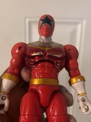 Power Rangers Zeo Red Ranger Action Figure Jason David Frank White Boots Plastic