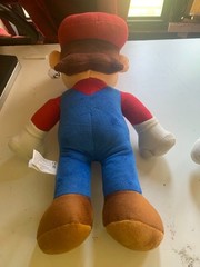 (2-Pack) Super Mario World of Nintendo Jumbo 20 Inch Stuffed Plush Mario & Luigi