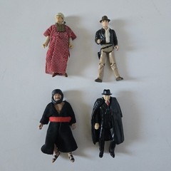 Lot of 4 Vintage 1982 Indiana Jones Raiders Of The Lost Ark Action Figures