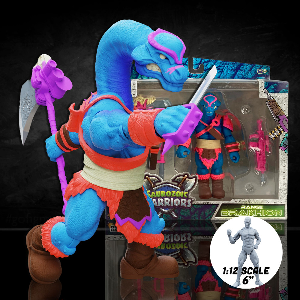 Range Brakhion – Brachiosaurus Spy Dinosaur Action Figure 1:12 Scale