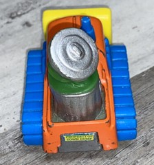 1981 Sesame Street Die Cast Oscar The Grouch Trash Car Vehicle Hasbro Muppets