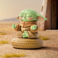 Star Wars Grogu Tiny but Mighty Series Figures,Collectible Holiday & Birthday fo