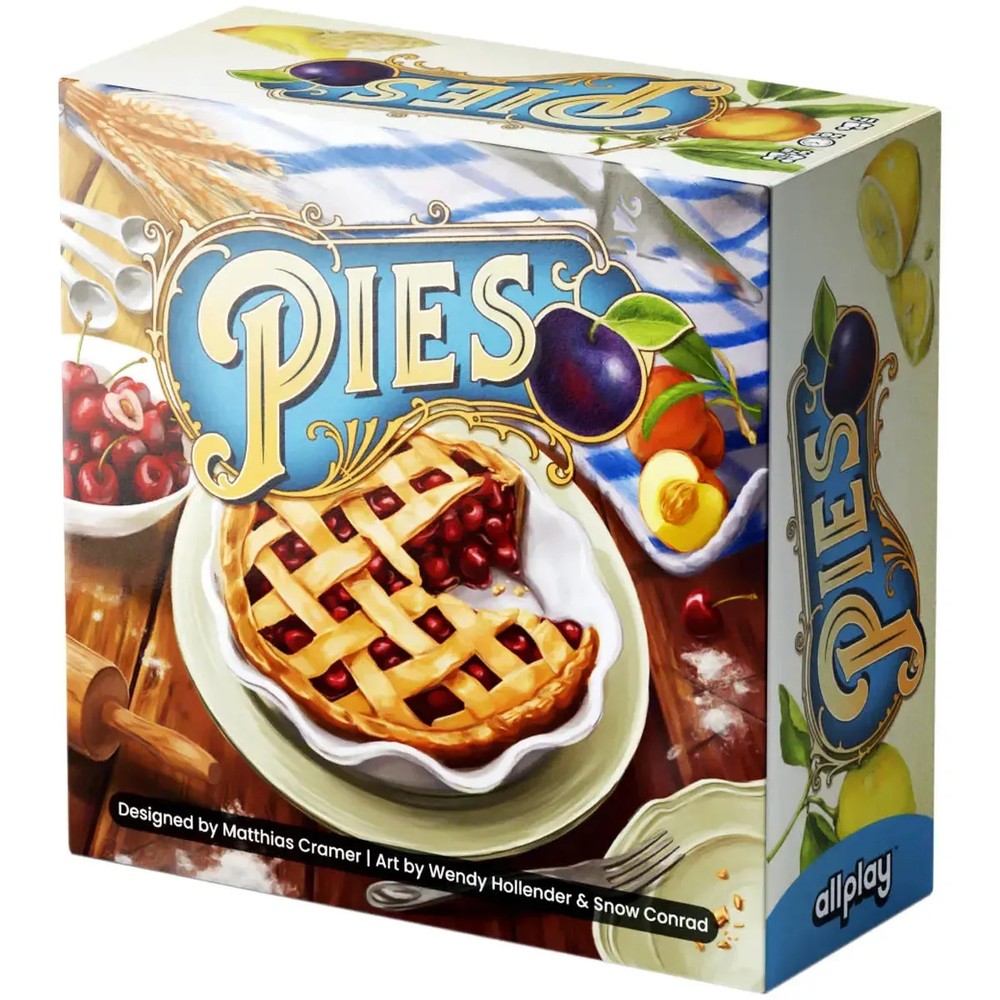 Pies – Competitive Food Card Game for Family, Adults, and Children (3-5 Players,