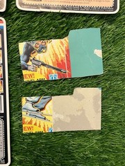 G.I. Joe File Cards Card Backs Snow Job Recondo Lot Of 5 Vintage 80s