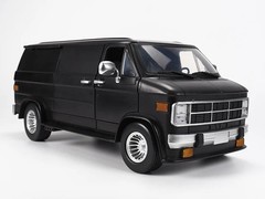 US Seller [MIB] Ramen Economical Vans REV02 Black 1/12 Scale Vehicle