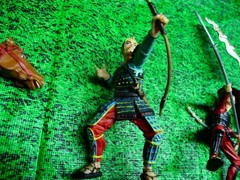 SAMURAI PLASTOY JAPANESE WARRIORS DEAL PLUS PLASTIC FIGURES