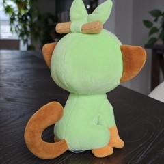 5 Plush lot Pokemon Bulbasaur Pikachu Charmander Horsea Grookey Jazwares