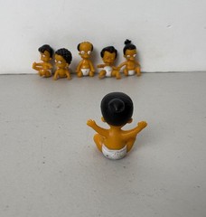 The Simpsons World of Springfield “THE OCTUPLETS” Interactive Figure Series 15