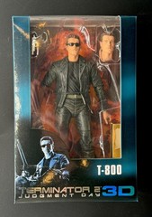 NECA Reel Toys Terminator 2 Judgement Day 3D T-800 Shotgun & Flower Box Figure
