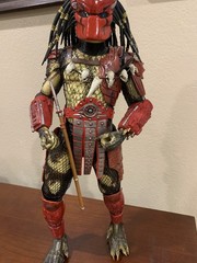 Large Predator Big Red Samurai, 1/4 Scale, 19″, 2013 NECA Reel Toys