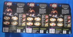 LOT 3 Star Wars Episode 1 Battle Bags Hasbro 1998 2 Sea Creatures & 1 Swamp RARE
