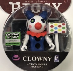 PIGGY CLOWNY Clown 3.5” Series 1 Action Figure Roblox DLC Exclusive Code!!! NEW!