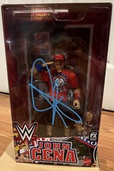 JOHN CENA ELITE FIGURE WRESTLEMANIA 41 SUPERSTORE EXCLUSIVE Signed With Coa!