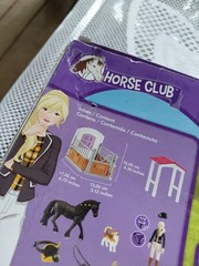 Schleich Horse Club 42437 Riding Stable Feeders Tori & Princess NIB