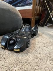 McFarlane Batman 1989 and Batmobile CUSTOM PAINT Gold Label Set Complete