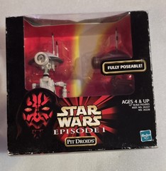 Star Wars Episode I PIT DROIDS 12″ Scale Figures Hasbro 1998