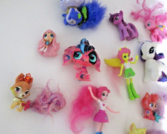Disney Princess Palace Pets/ My Little Pony + Lot Of 12