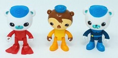 Octonauts 2010 2011 3″ t Figures Captain Barnacles Shellington Mattel Meomi