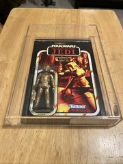 Star Wars ROTJ Biker Scout MOC Gold Custom CAS Archival RARE