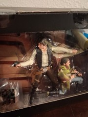 Star Wars Black Series Han Solo Leia Heroes of Endor SDCC Exclusive Diorama 6-In
