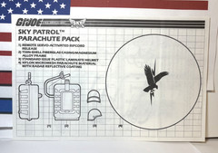 GI Joe Airwave 1990 v1 *NEAR COMPLETE w/Card & Blueprints, NEAR MINT! Sky Patrol