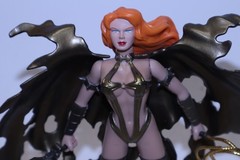 Hellina Mega Action figure Gold Edition 1997 Skybolt Toyz Lightning Comics 6”