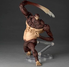 Kaiyodo Revoltech Amazing Yamaguchi Attack on Titan Beast Titan Figure w/Bonus
