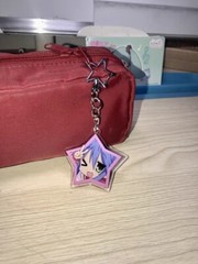 Lucky Star Konata Izumi Acrylic 5 cm Keychain Keyring Cosplay Gift Pendant Toys