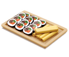 1 Random 1:12 Scale Korean Food Accessories For 6″ Action figure Diorama Props