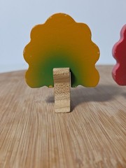 VTG Thomas & Friends Lot Of 7 Seasonal Trees 1994 Britt Allcroft