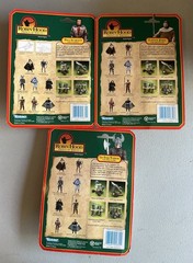 Robin Hood Prince Of Thieves Lot of 3 Little John Will Scarlett The Dark Warrior