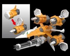 Bandai Gunpla Option Parts Set #14 Gunbarrel Striker Model Kit Accessory