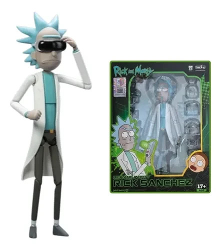FONDJOY 1/12 Adult Swim Sitcom Rick and Morty 7″ Action Figure