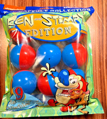 NECA 2022 HALLOWEEN TOY CAPSULE COLLECTION REN AND STIMPY EDITION BAG OF 9 NEW