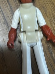 VINTAGE STAR WARS ROTJ 1983 TAIWAN ADMIRAL ACKBAR COMPLETE PAINTED ARMS VARIANT