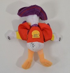 RARE 2000 Donald Duck 6″ McDonald’s EUROPE Plush Hand Puppet Disney Paris