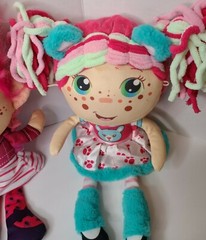Flip Zee Girls Zoey Plush Stuffed Doll, Winter Wonderland, Pretty In Pink Troll
