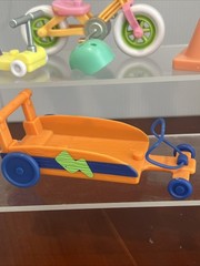 Bluey Playtime Adventures Bike Scooter Go Kart Figure Lot Set Bingo Chloe Rusty