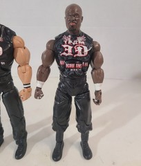 TNA Impact Team 3D Brother Devon Bubba Ray Dudley Boys Wrestling Figures WWE