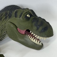 JURASSIC PARK T-Rex Hand Puppet The Lost World 1996 Vintage 12”