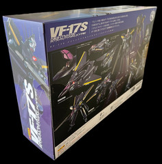 Macross 7 VF-17S Nightmare 9.8in Anime Action Figure Figurine DX Chogokin Bandai