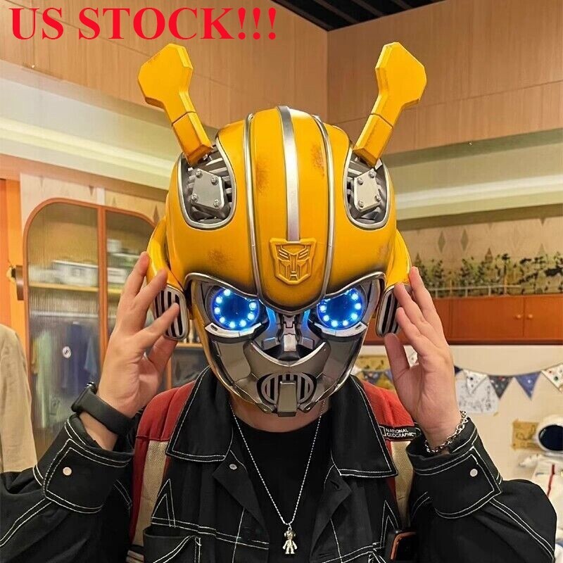 IN USA! Toy Gifts Original Killerbody 1:1 Bumblebee Helmet-English Voice Control