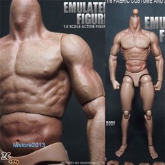 ZC Toys 1/6 Scale 12″ Muscular Male Action Figure Body For Hot Toys Head Sculpt